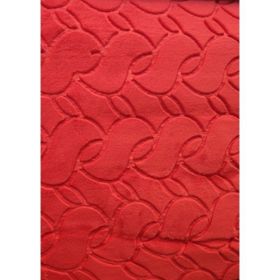 Merinos Elegans Kırmızı 220x240 cm Çift Kişilik Battaniye