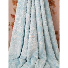 Merinos Elegans Mor Çift Kişilik Battaniye
