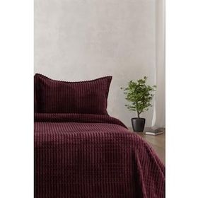 Merinos Modern Line 3 Parça Mor Battaniye Seti
