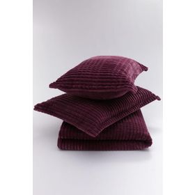 Merinos Modern Line 3 Parça Mor Battaniye Seti