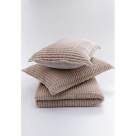 Merinos Modern Line Bej 220x240 cm 3 Parça Battaniye Seti