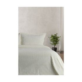Merinos Modern Line Kemik 150x200 cm Krem 2 Parça Battaniye Seti