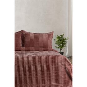 Merinos Modern Line Mürdüm 3 Parça Battaniye Seti