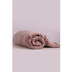 Merinos Pearl Tomurcuk Cappuccino Tek Kişilik Battaniye