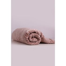 Merinos Pearl Tomurcuk Cappuccino Tek Kişilik Battaniye
