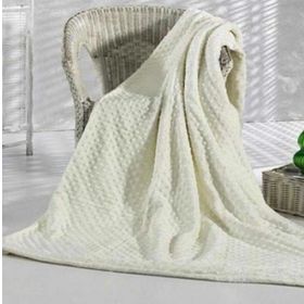 Merinos Pearl Tomurcuk Kemik 200x240 Çift Kişilik Battaniye