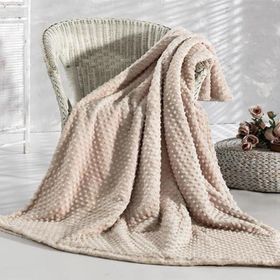 Merinos Pearl Tomurcuk Sand Çift Kişilik Battaniye