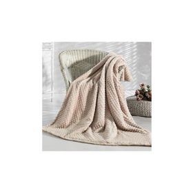 Merinos Pearl Tomurcuk Sand Çift Kişilik Battaniye