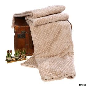 Merinos Pearl Tomurcuk Smoke Tek Kişilik Battaniye