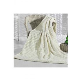 Merinos Pearly Kemik Tomurcuk Soft Çift Kişilik Battaniye