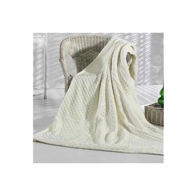 Merinos Pearly Kemik Tomurcuk Soft Çift Kişilik Battaniye