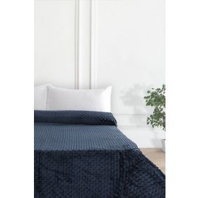 Merinos Pearly Marina Tomurcuk Soft Çift Kişilik Battaniye