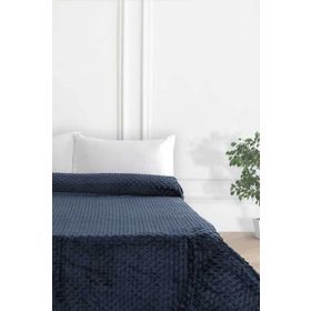 Merinos Pearly Marina Tomurcuk Soft Çift Kişilik Battaniye