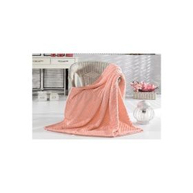 Merinos Pearly Pudra Tomurcuk Soft Çift Kişilik Battaniye