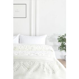 Merinos Pırıltı Embos Çift Kişilik Battaniye