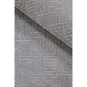Merinos Soft Nest Anadolu Gri Kaymaz Tabanlı Kesme Kabartmalı 80x175 cm Salon Halısı