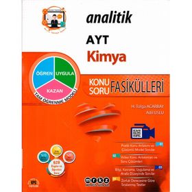 Merkez Yayınları AYT Kimya Analitik Konu Soru Fasikülleri