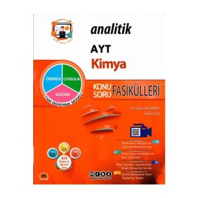 Merkez Yayınları AYT Kimya Analitik Konu Soru Fasikülleri