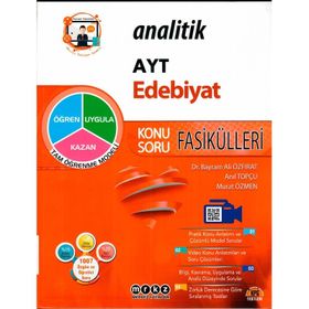 Merkez Yayınları TYT AYT Edebiyat Analitik Konu Soru Fasikülleri