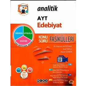 Merkez Yayınları TYT AYT Edebiyat Analitik Konu Soru Fasikülleri