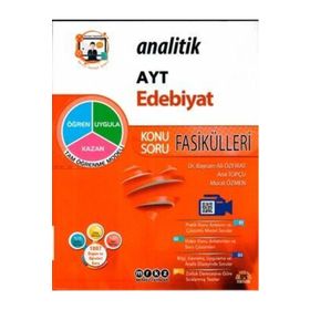 Merkez Yayınları TYT AYT Edebiyat Analitik Konu Soru Fasikülleri
