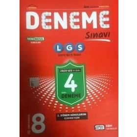 Merkezi 8. Sınıf LGS 1. Dönem 4 Deneme-Soru Bankası Merkezi Yayınları
