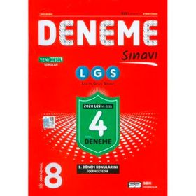 Merkezi 8. Sınıf LGS 1. Dönem 4 Deneme-Soru Bankası Merkezi Yayınları