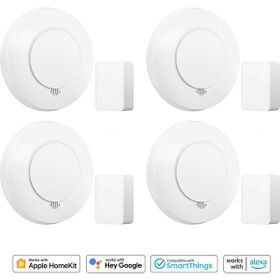 Meross Wi-Fi Uzaktan Kontrollü Akıllı Duman Sensör Kiti