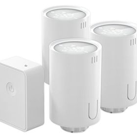 Meross Wi-Fi Uzaktan Kontrollü Akıllı HUB ve 3 Adet Termostat Vana Seti