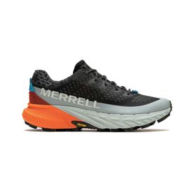 Merrell Agility Peak 5 Black Tangerine Erkek Patika Koşusu Ayakkabısı