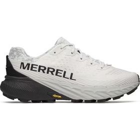 Merrell Agility Peak 5 Siyah Erkek Beyaz Patika Koşusu Ayakkabısı