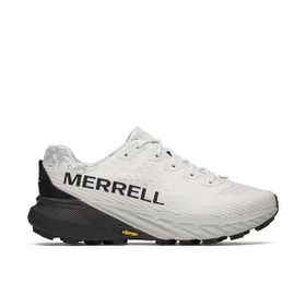 Merrell Agility Peak 5 Siyah Erkek Beyaz Patika Koşusu Ayakkabısı