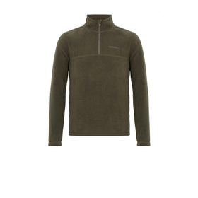 Merrell M23PLACE PLACE Haki Erkek Dik Yaka Düz Polar Sweatshirt