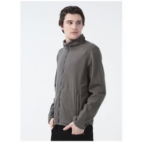 Merrell M23PLUS Düz Haki Erkek Polar Sweatshirt