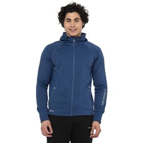 Merrell M23SPEED Mavi Erkek Kapüşonlu Düz Sweatshirt