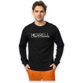 Merrell Smith M Black Erkek Sweatshirt