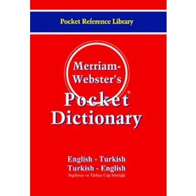 MERRIAM WEBSTERS POCKET DICTIONARY ENGLISH TURKISH İNGİLİZCE-TÜRKÇE CEP SÖZLÜĞÜ - KOLEKTIF