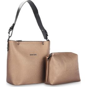 Merry Lane Palermo Naturel Bakır Kadın Omuz Çantası