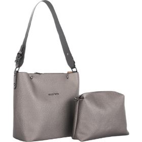 Merry Lane Palermo Naturel Platin Kadın Omuz Çantası