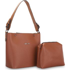 Merry Lane Palermo Naturel Taba Kadın Omuz Çantası