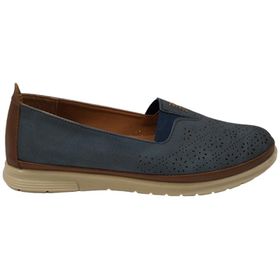 Merry Pace 7961360Z Lacivert Ortopedik Desenli Kaydırmaz Termo Taban Günlük Kadın Casual Ayakkabı