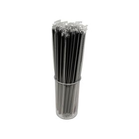 Mert Frozen 100 Adet Siyah Jelatinli Kalın Pipet