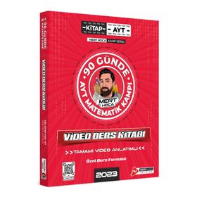 Mert Hoca 2023 90 Günde AYT Matematik Kampı Video Ders Kitabı