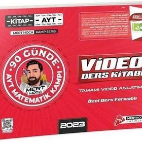 Mert Hoca 2023 90 Günde AYT Matematik Kampı Video Ders Kitabı