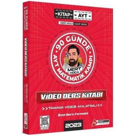 Mert Hoca 2023 90 Günde AYT Matematik Kampı Video Ders Kitabı