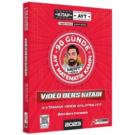 Mert Hoca 2023 90 Günde AYT Matematik Kampı Video Ders Kitabı