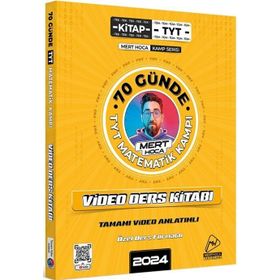 Mert Hoca KR Akademi Yayınları 2024 TYT 70 Günde Matematik Soru Bankası