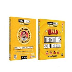Mert Hoca Tyt 70 Günde Matematik Kampı ve 2 Kitap Soru Bankası Seti