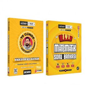 Mert Hoca Tyt 70 Günde Matematik Kampı ve 2 Kitap Soru Bankası Seti