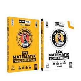 Mert Hoca Tyt 70 Günde Matematik Kampı ve 2 Kitap Soru Bankası Seti
